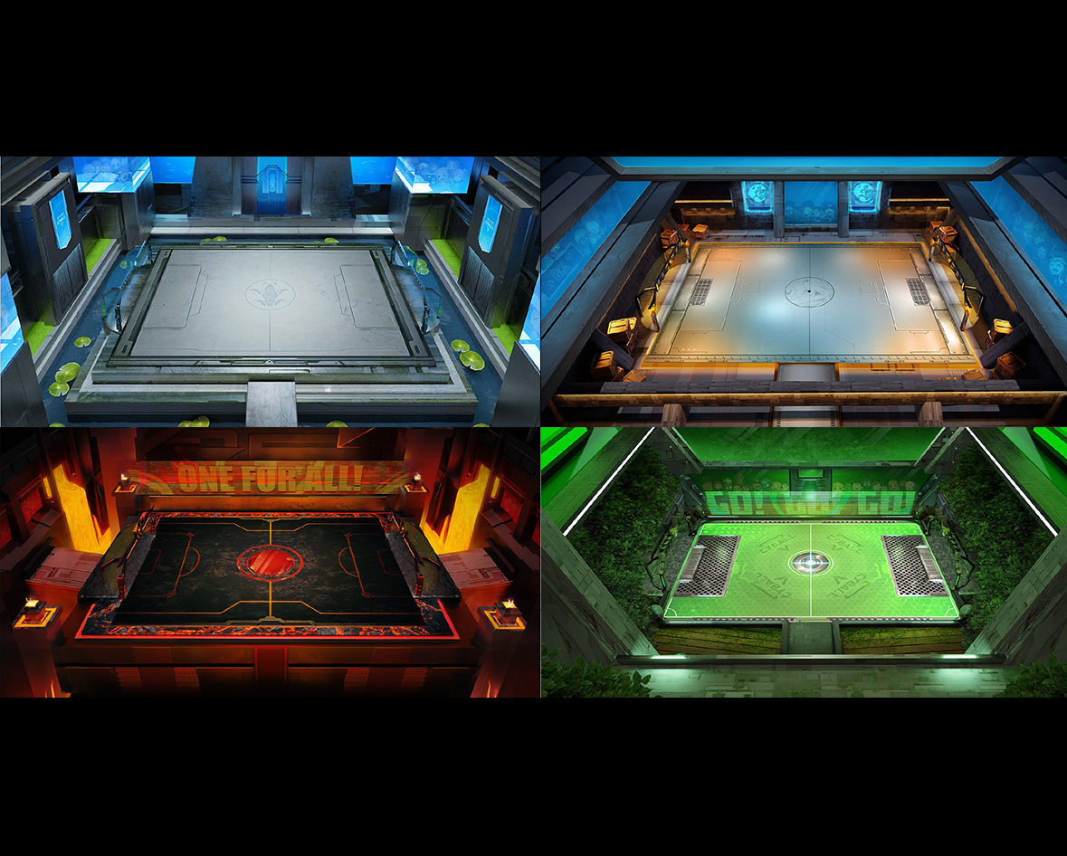 Game Backround - football courts